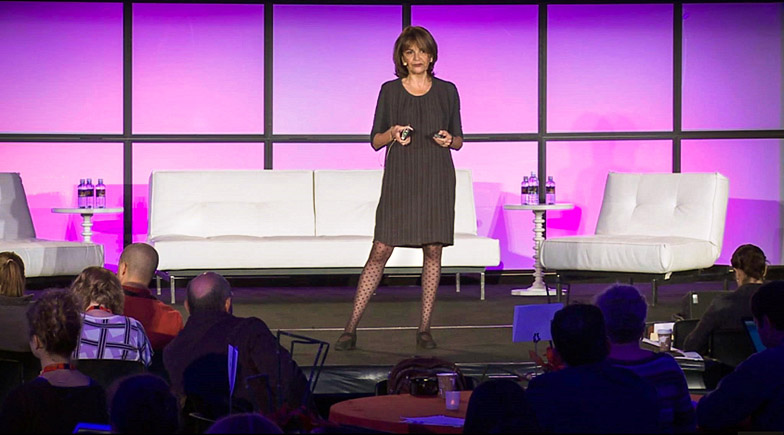 Denise Silber on MedX stage